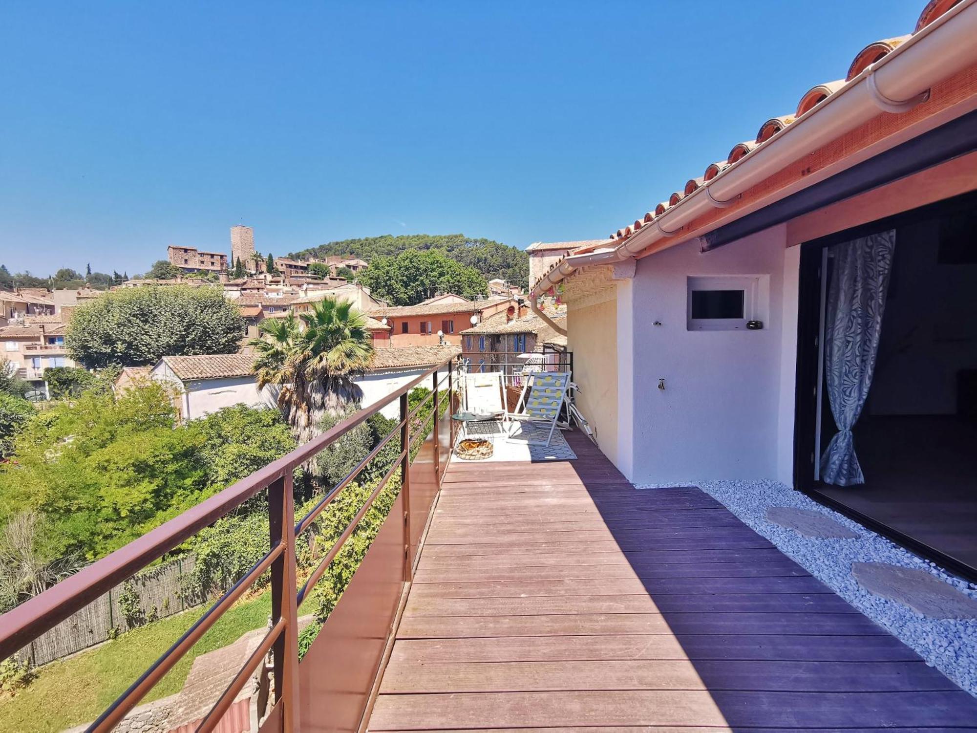 Le Nid En Chante Vue Panoramique Les Arcs-sur-Argens Esterno foto